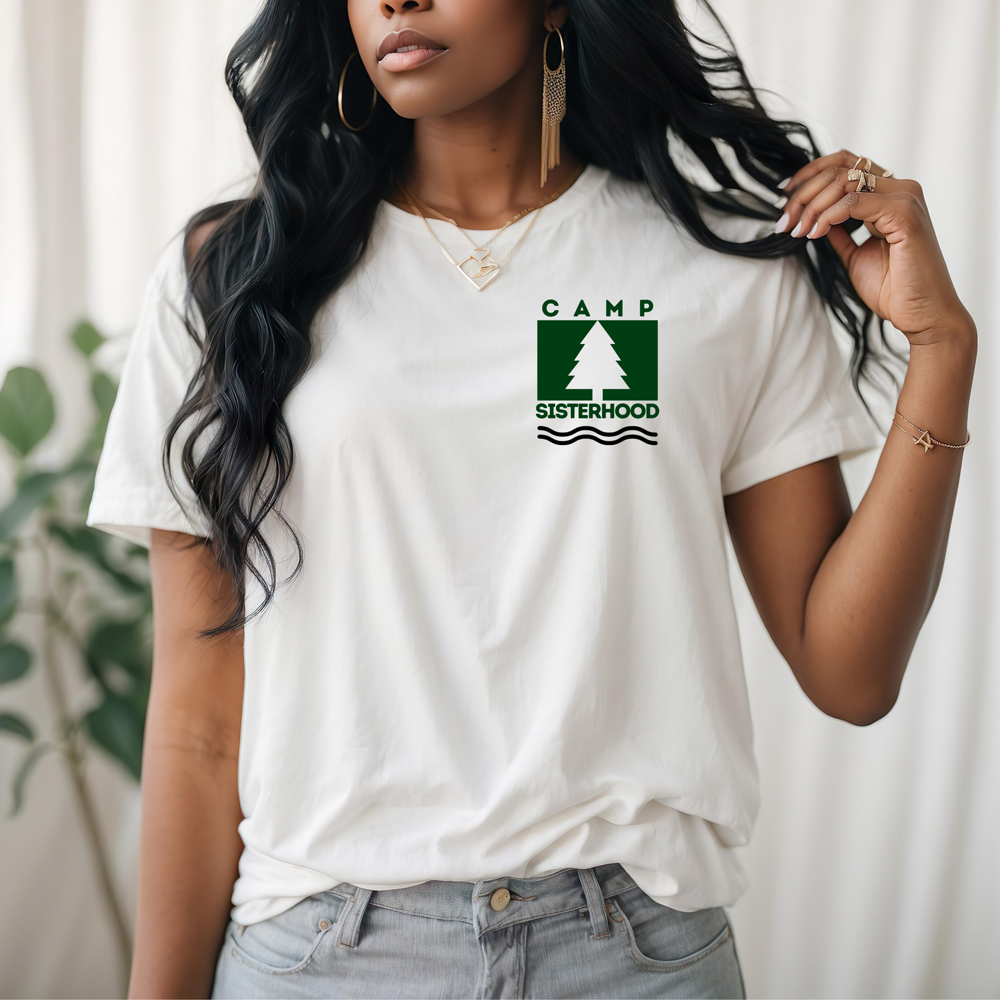 Camp Sisterhood Parent Trap Inspired Graphic Tee - Bella + Canvas