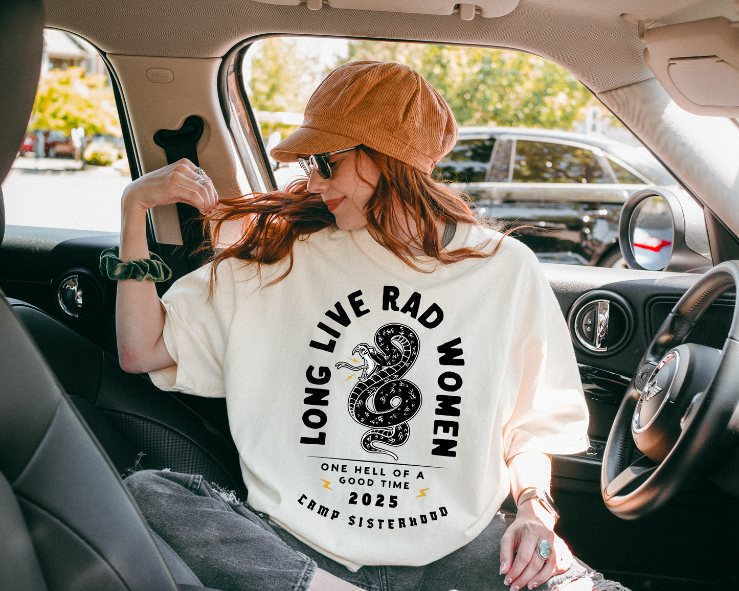 Long Live Rad Women - Graphic Tee - Comfort Colors