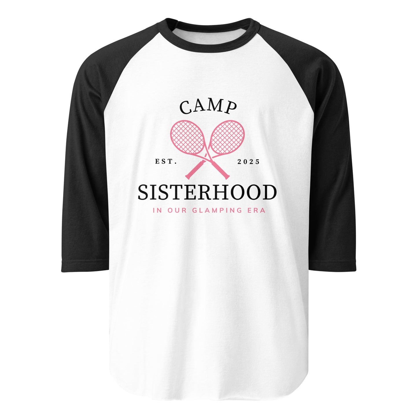 Camp Sisterhood Logo 3/4 sleeve Camp Shirt