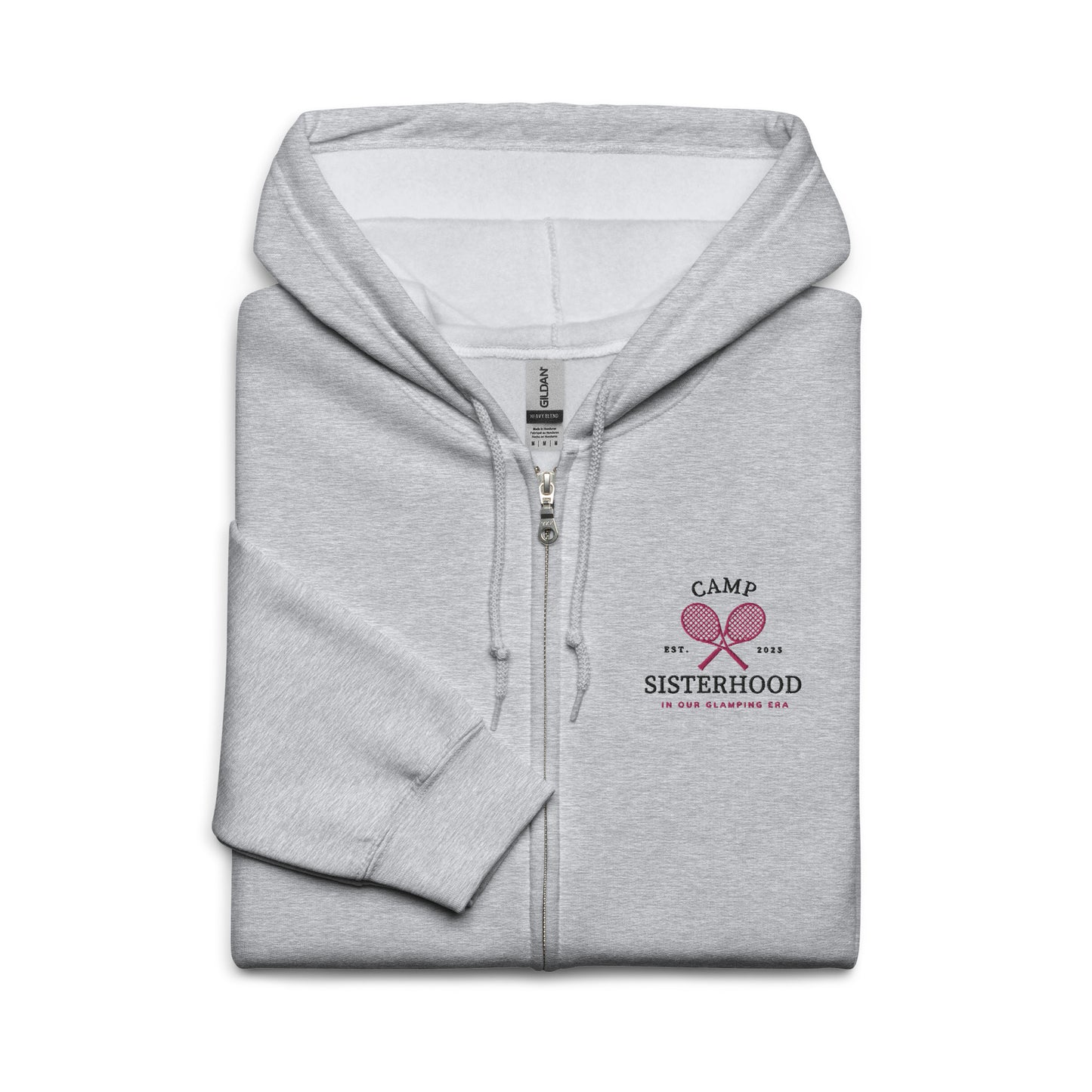 Camp Sisterhood Official Logo Zip Hoodie