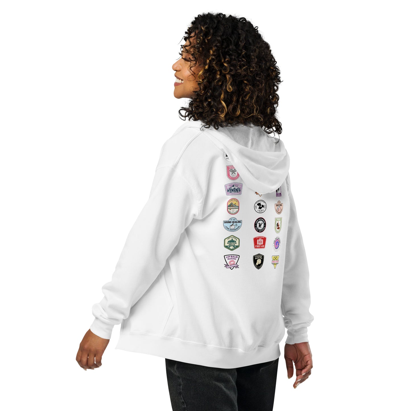 Camp Sisterhood Official Logo Zip Hoodie