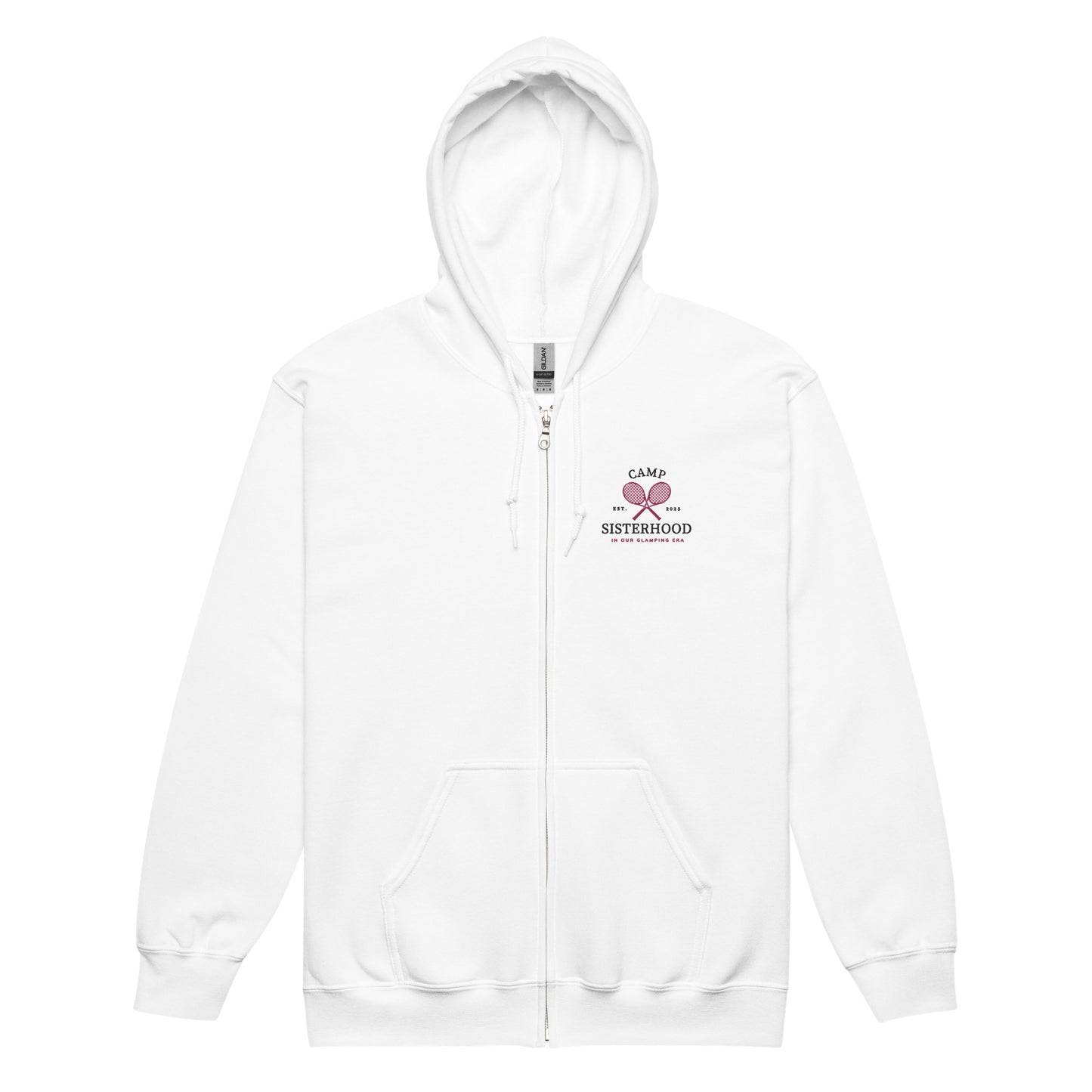 Camp Sisterhood Official Logo Zip Hoodie