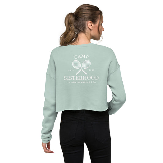 Camp Sisterhood Cropped Sweatshirt