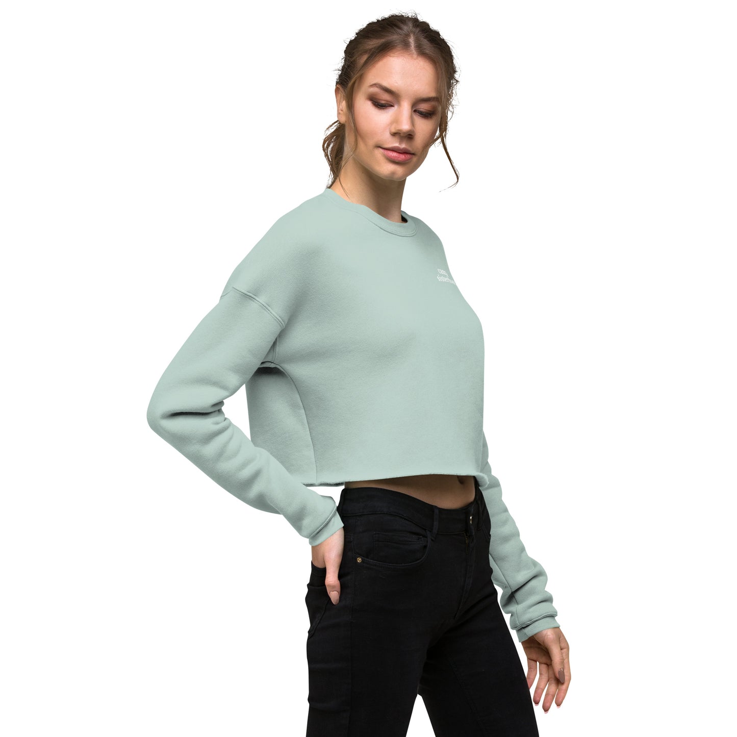 Camp Sisterhood Cropped Sweatshirt