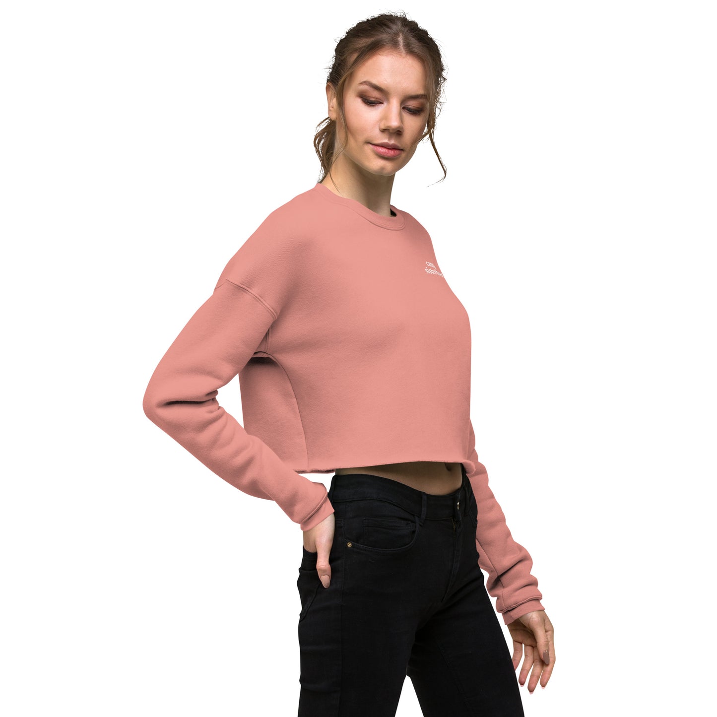 Camp Sisterhood Cropped Sweatshirt